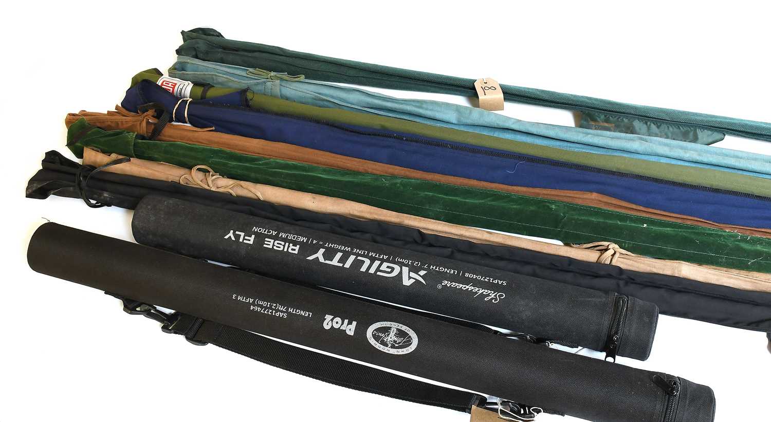 Lot 27 - A Collection Of Fly Rods