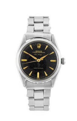 Lot 2257 - Rolex: A Stainless Steel Automatic Centre...