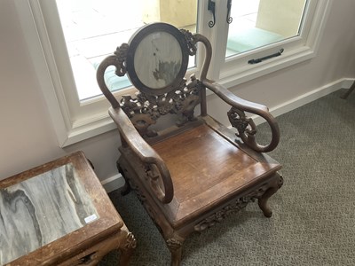 Lot 87 - An Eight-Piece Suite of Chinese Hardwood or...