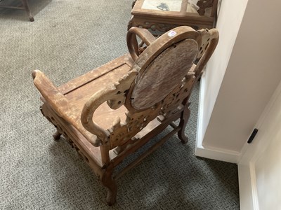 Lot 87 - An Eight-Piece Suite of Chinese Hardwood or...