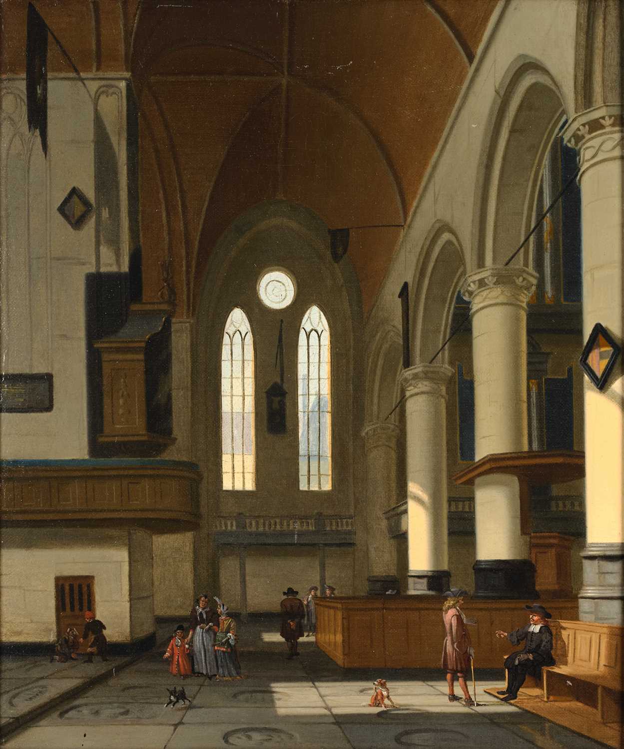Lot 1082 - Attributed to Abraham Storck (1635-1710) and...