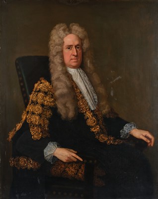 Lot 1124 - Follower of Sir Godfrey Kneller (1646-1723)...