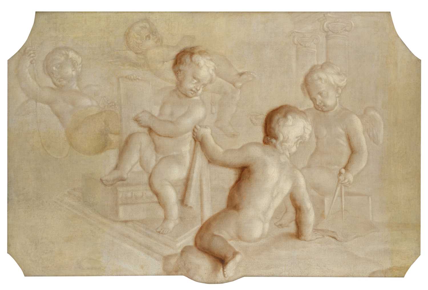 Lot 1075 - Follower of Jacob de Wit (1695-1754) Dutch...