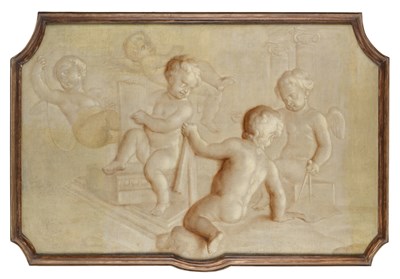 Lot 1075 - Follower of Jacob de Wit (1695-1754) Dutch...