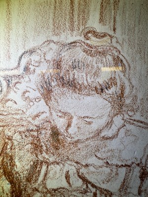 Lot 1056 - Georges Lemmen (1865-1916) Belgian "La Couture"...