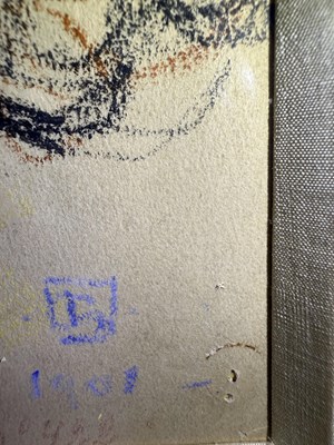 Lot 1056 - Georges Lemmen (1865-1916) Belgian "La Couture"...