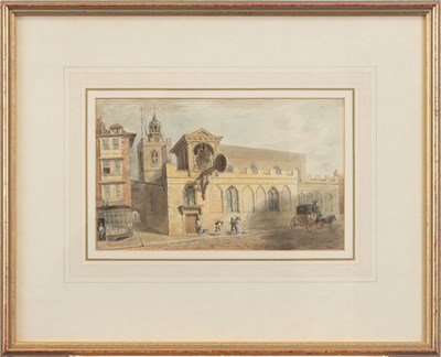 Lot 542 - J* C* Mandy (19th Century) "St. Dunstan in the...
