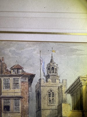 Lot 542 - J* C* Mandy (19th Century) "St. Dunstan in the...