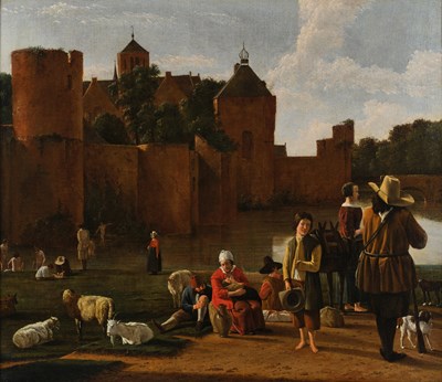 Lot 1080 - Hendrick ten Oever (1639-1716) Dutch Various...