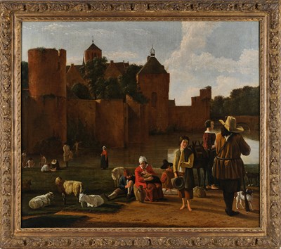 Lot 1080 - Hendrick ten Oever (1639-1716) Dutch Various...