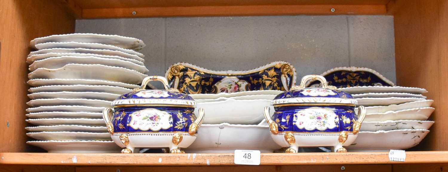 Lot 48 - A Derby Porcelain Dessert Service, circa 1820,...