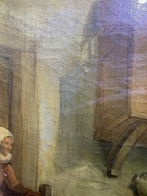 Lot 1081 - Félix van den Eycken (19th century) Bustling...