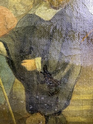 Lot 1081 - Félix van den Eycken (19th century) Bustling...