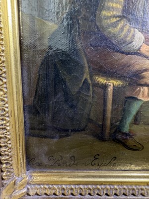 Lot 1081 - Félix van den Eycken (19th century) Bustling...