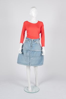 Lot Vivienne Westwood Denim Mini Crini, circa...