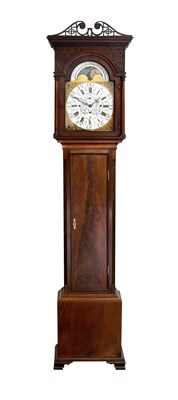 Lot 400 - A Rare Mahogany Eight Day Musical Longcase...