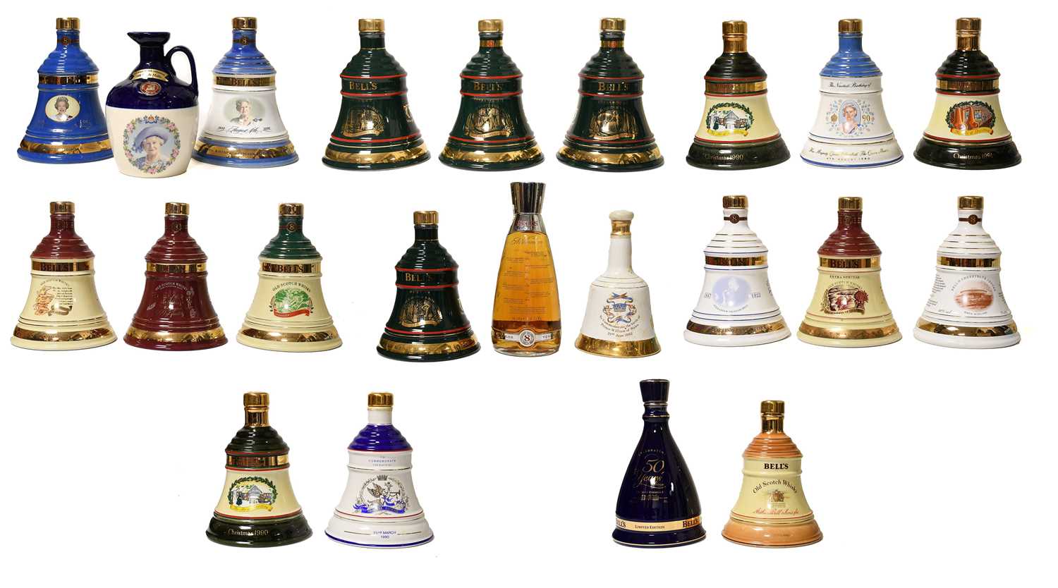 Lot 3161 - Bell's Blended Scotch Whisky: a collection of...