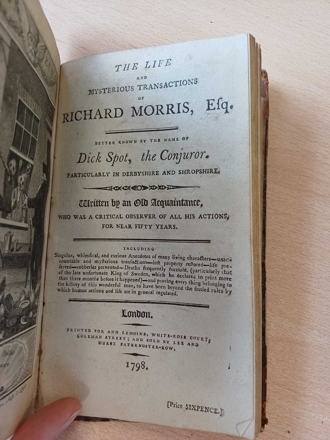Lot 120 - Chapbooks. A bound collection of ten