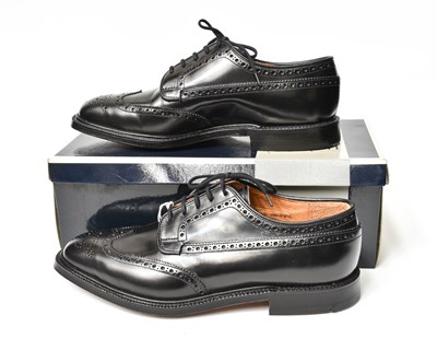 Lot 1055 - Pair of Men's Church's Black Grafton Derby...