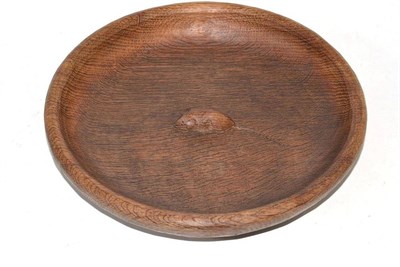 Lot 21 - A Thompson of Kilburn ";Mouseman"; oak bowl