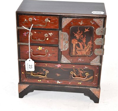 Lot 23 - Japanese table cabinet
