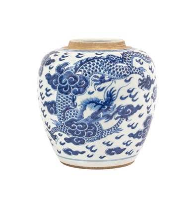 Lot 34 - A Chinese Porcelain Ginger Jar, in Kangxi...