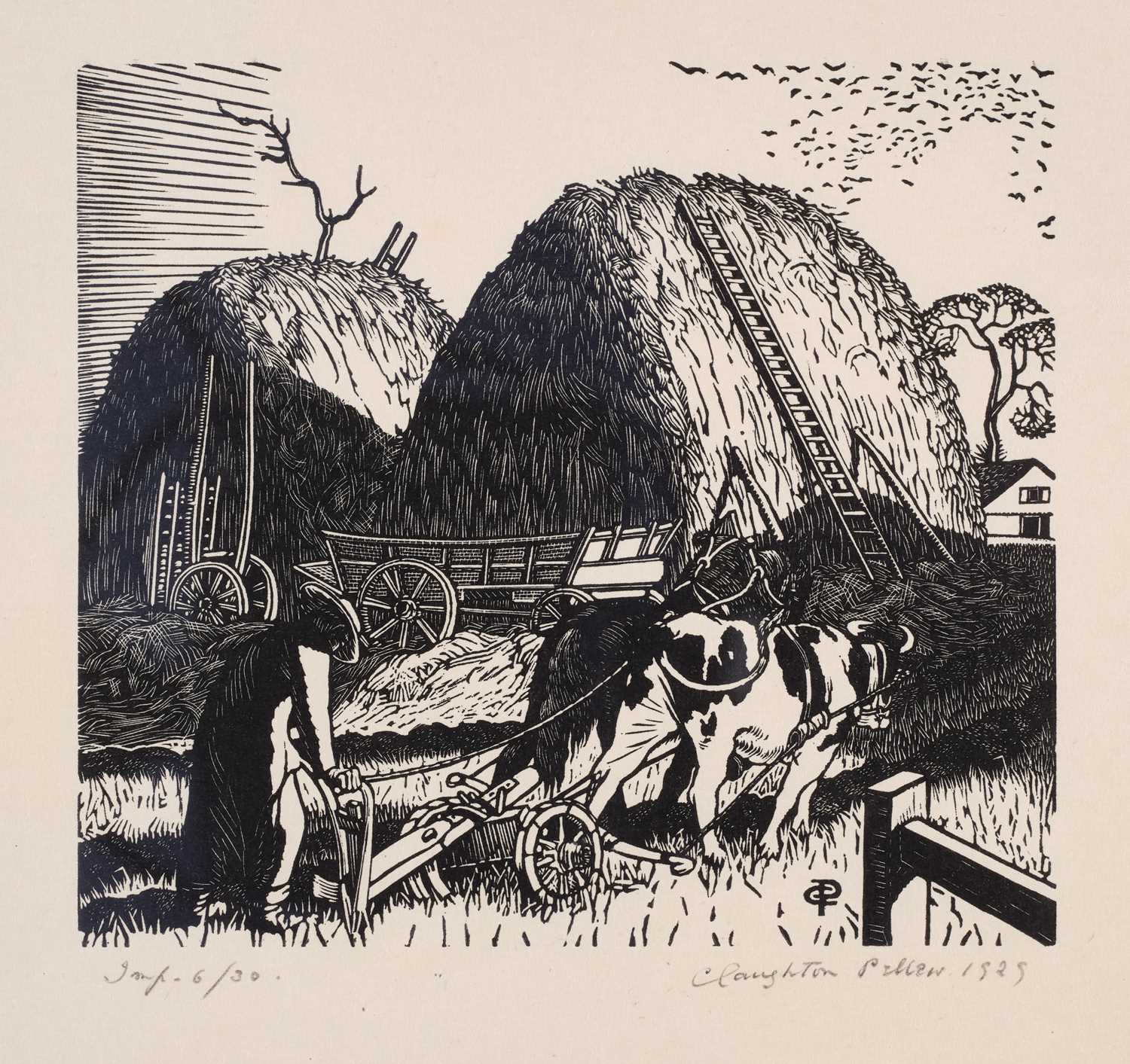 Lot 319 - Claughton Pellew (1890-1966) "The Ploughman"...