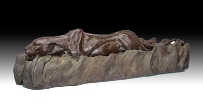 Lot 401 - Donald Greig (b.1959) South African Lioness...
