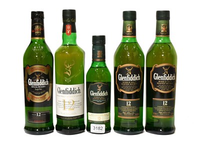 Lot 3182 - Glenfiddich 12 Year OId Single Malt Scotch...