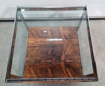 Lot 63 - A Set of Three Merrow Associates Rosewood...