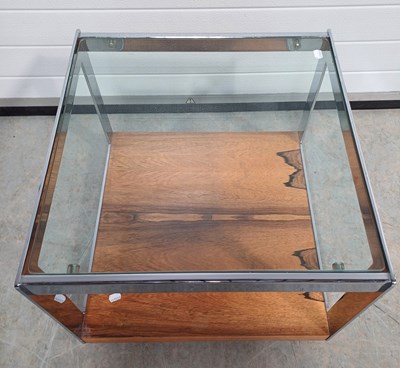 Lot 63 - A Set of Three Merrow Associates Rosewood...