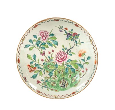 Lot 140 - A Chinese Porcelain Dish, 19th century,...