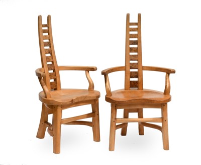 Lot 81 - Phil Coles (of Woodworks): An Elm and Burr Elm...