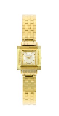 Lot 2267 - Jaeger LeCoultre: A Lady's 18 Carat Gold...