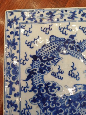 Lot 80 - A Chinese Porcelain Plaque, in Qianlong style,...