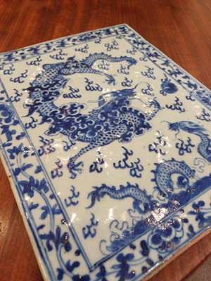 Lot 80 - A Chinese Porcelain Plaque, in Qianlong style,...