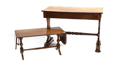 Lot 1354 - A Reproduction Oak Three Panel Linenfold...