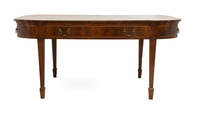 Lot 412 - A Late George III Mahogany Library Writing...