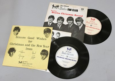 Lot 3122 - The Beatles Christmas Records