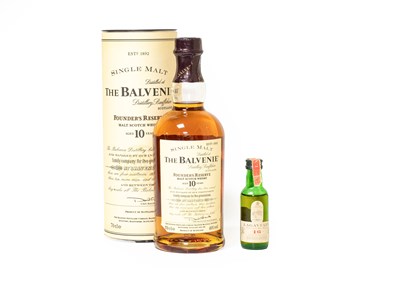 Lot 3101 - Balvenie 10 Year Old Founder's Reserve Single...