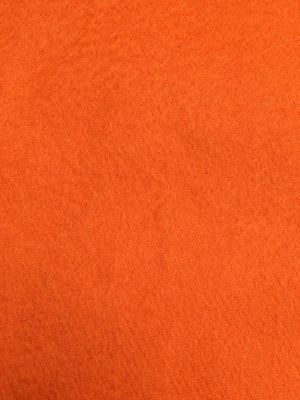 Lot 1038 - Hermés Orange Cashmere Shawl, embroidered with...