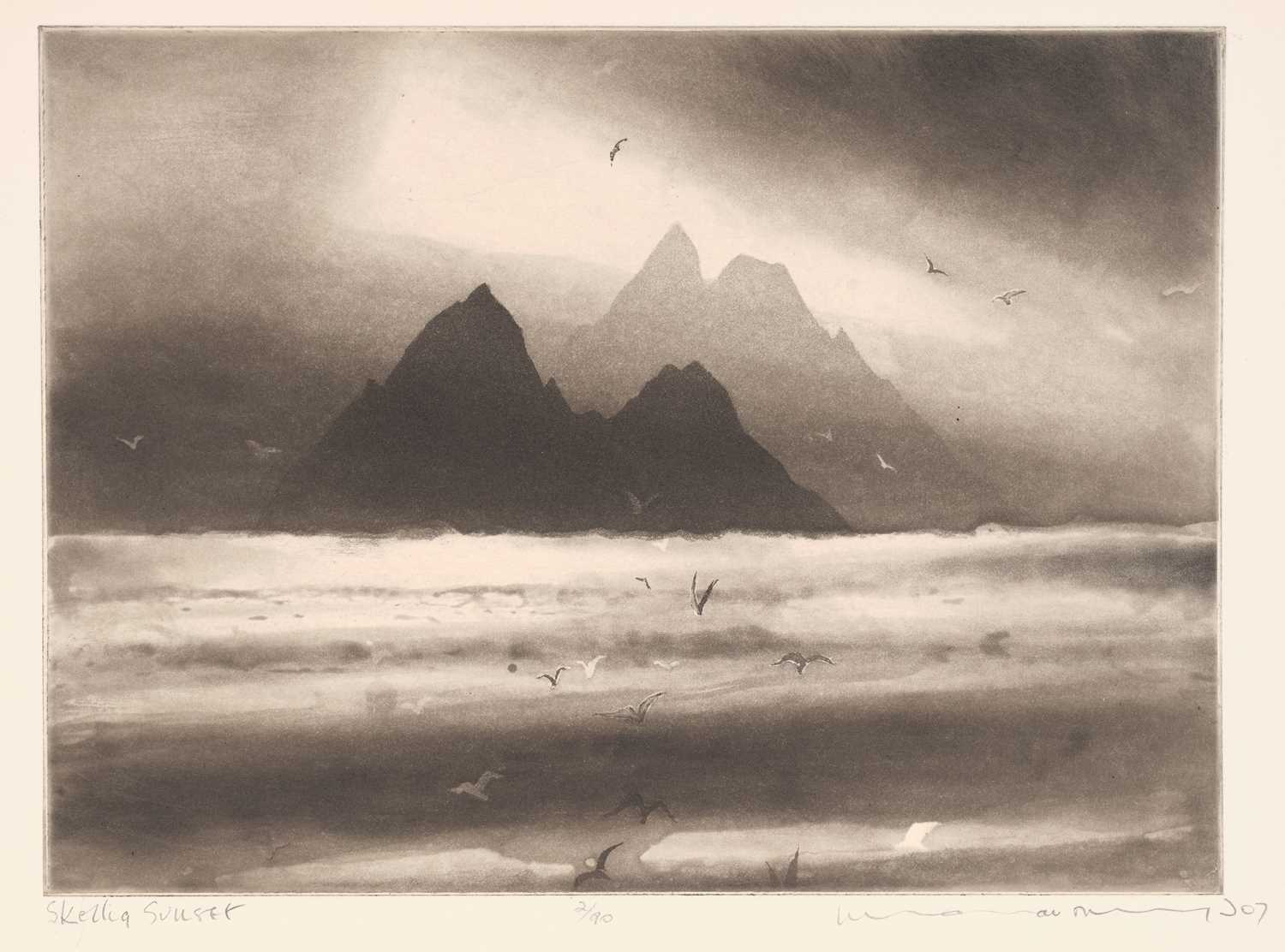 Lot 353 Norman Ackroyd CBE RA 1938 2024 Skellig lot-353-norman-ackroyd-cbe-ra-1938-2024-skellig