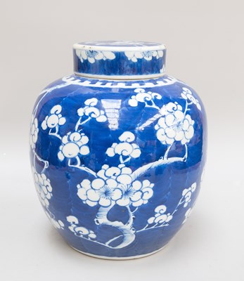 Lot 15 - A Chinese Porcelain Ginger Jar and Cover, 19th...