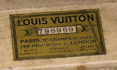 Lot 2247 - Louis Vuitton Monogram Leather Hard Suitcase,...