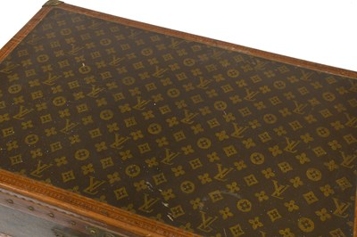 Lot 2248 - Louis Vuitton Monogram Leather Hard Suitcase,...