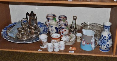 Lot 154 - Royal Doulton St. Bernard, Ironstone jugs, Japanese charger and other decorative ceramics (on...