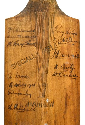 Lot 3007 - Percy Holmes Autograph Cricket Bat