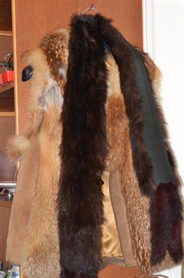 Lot 164 - A fox fur gilet and fur stole