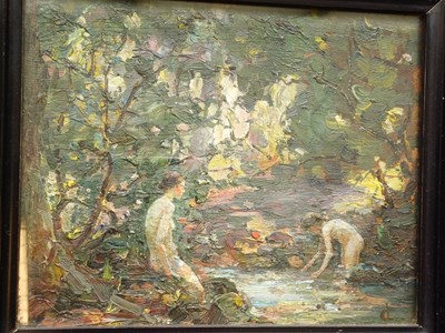 Lot 1011 - Lionel Townsend Crawshaw RSW, RSBA (1864-1949)...