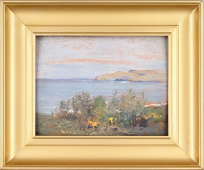 Lot 1022 - Mark Senior NPS (1864-1927) Looking out to sea...